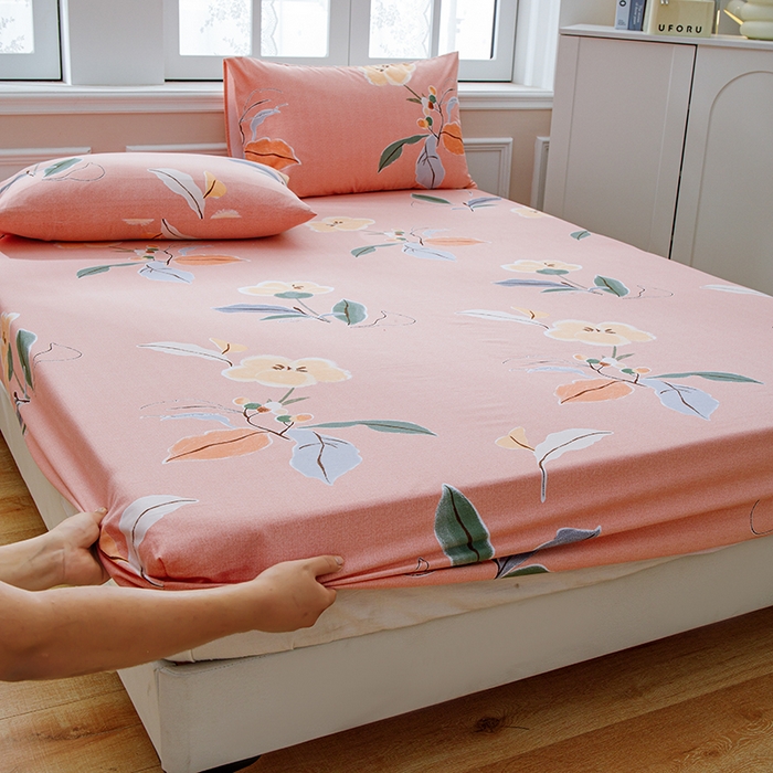 91家纺网 家纺一手货源 找家纺 宝时兰 2025新款A类加厚全棉床笠-印花款 秘境