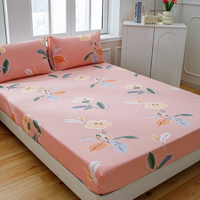 91家纺网 家纺一手货源 找家纺 宝时兰 2025新款A类加厚全棉床笠-印花款 秘境