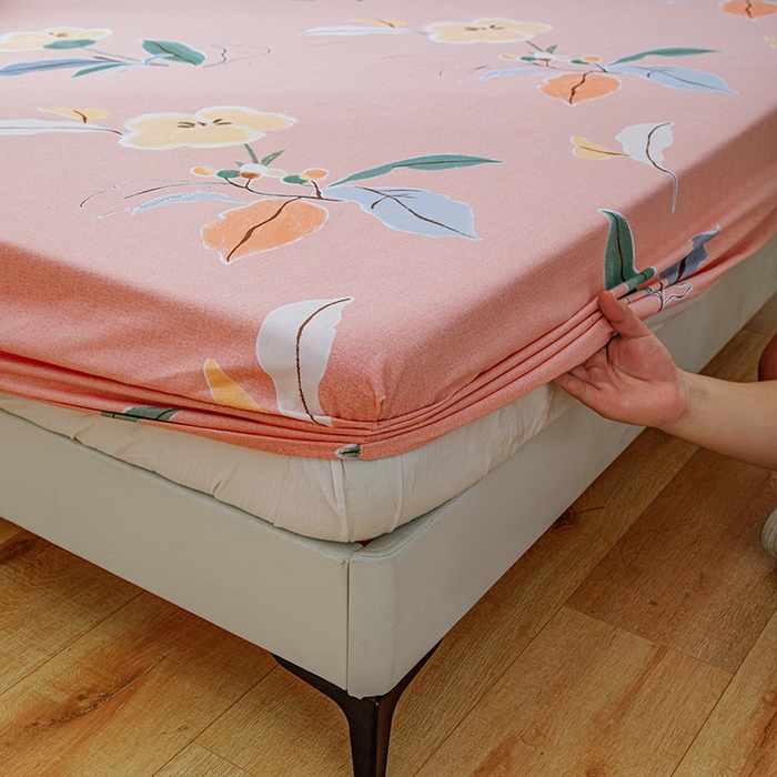 91家纺网 家纺一手货源 找家纺 宝时兰 2025新款A类加厚全棉床笠-印花款 秘境