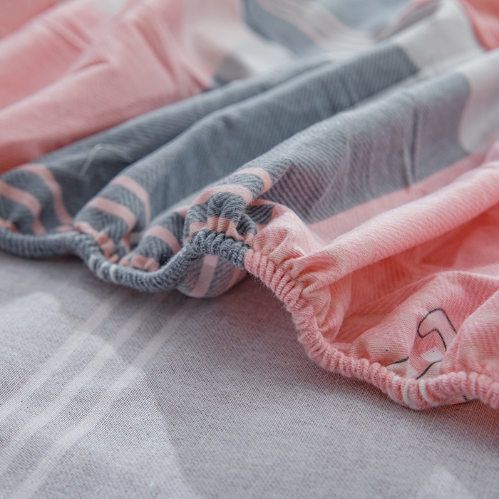 91家纺网 家纺一手货源 找家纺 宝时兰 2025新款A类加厚全棉床笠-印花款 欧风盛典