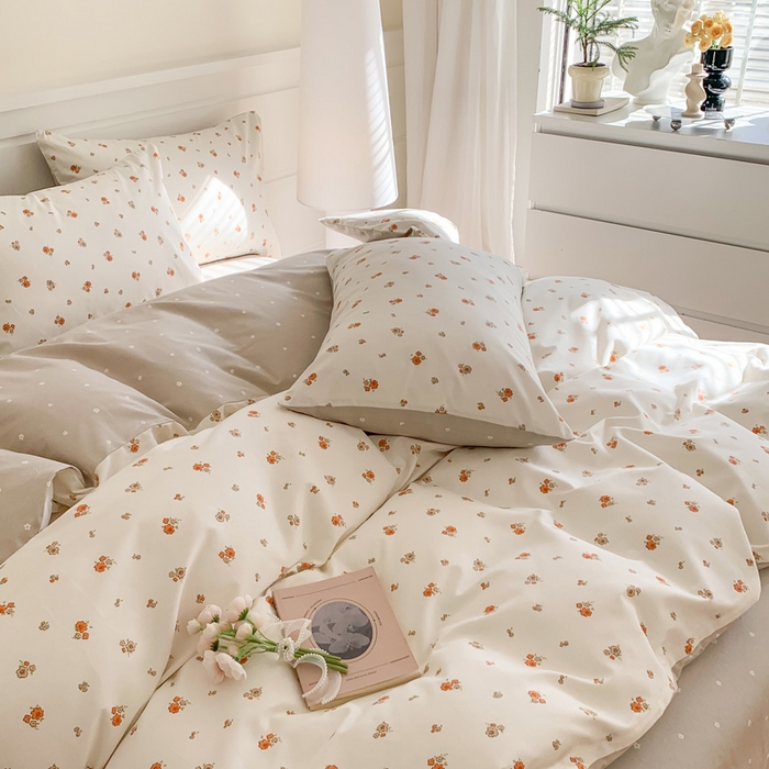 91家纺网 家纺一手货源 找家纺 澳萝拉 2024新款全棉40支13070碎花系列单被套 阿诺