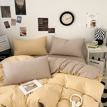 91家纺网 家纺一手货源 找家纺 （总）三朵家纺 2024新款春夏13372全棉精梳棉混搭四件套