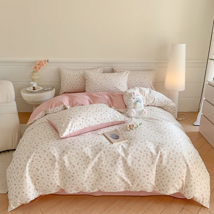 澳萝拉 2024新款全棉40支13070碎花系列单被套 小美好