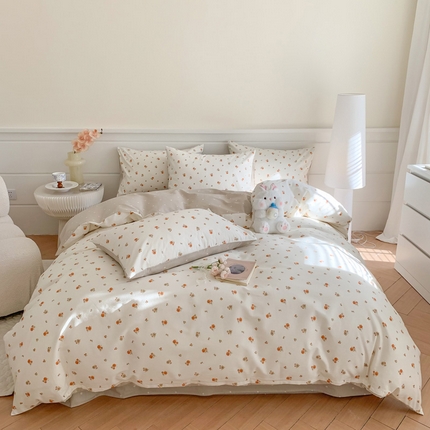 91家纺网 家纺一手货源 找家纺 澳萝拉 2024新款全棉40支13070碎花系列单被套 阿诺