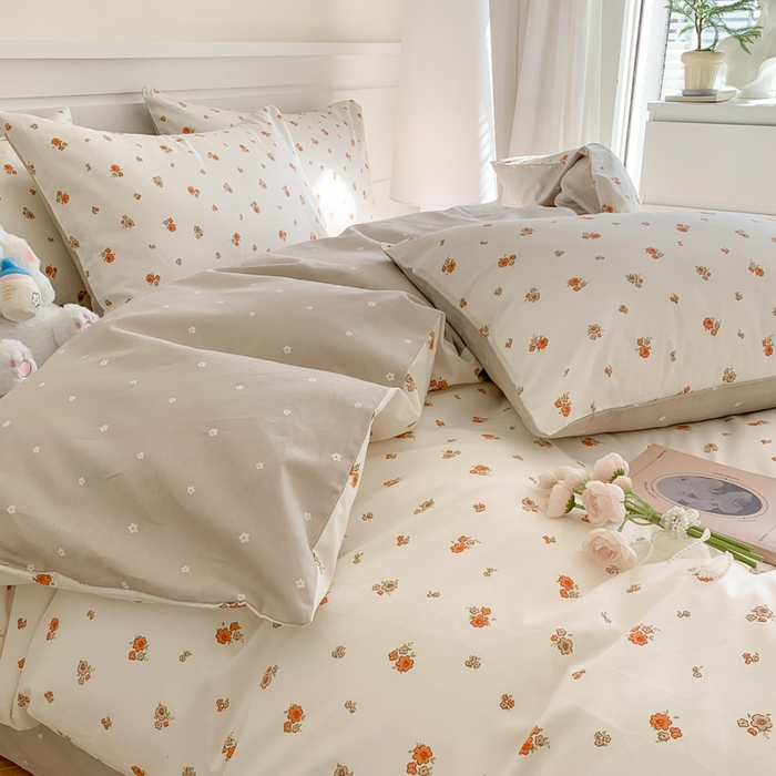 91家纺网 家纺一手货源 找家纺 澳萝拉 2024新款全棉40支13070碎花系列单被套 阿诺