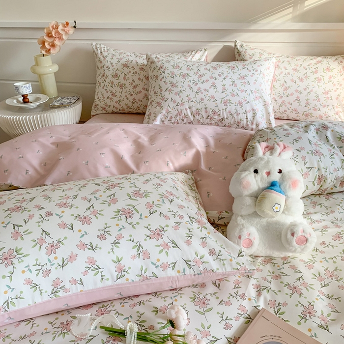 91家纺网 家纺一手货源 找家纺 澳萝拉 2024新款全棉40支13070碎花系列单被套 曼妙