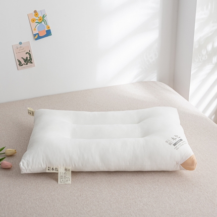91家纺网 家纺一手货源 找家纺 （总）萌番宝 2024新款日式至简天然本色全棉A类酒店专用枕