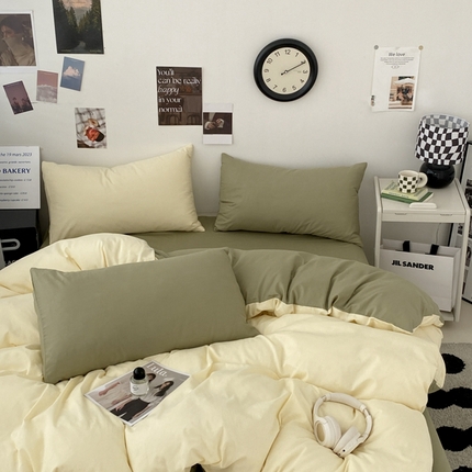 91家纺网 家纺一手货源 找家纺 （总）三朵家纺 2024新款春夏13372全棉精梳棉混搭四件套