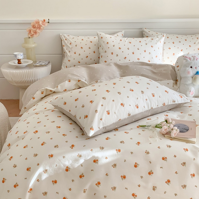 91家纺网 家纺一手货源 找家纺 澳萝拉 2024新款全棉40支13070碎花系列单被套 阿诺