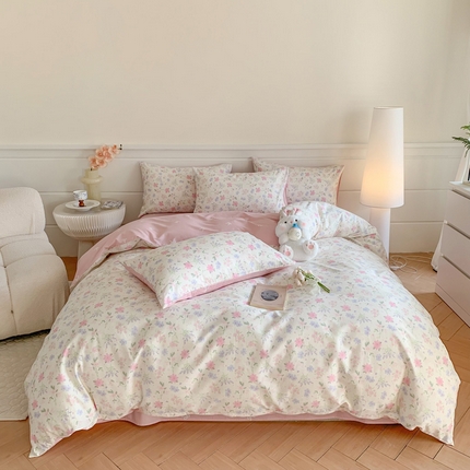 澳萝拉 2024新款全棉40支13070碎花系列单被套 蝶语