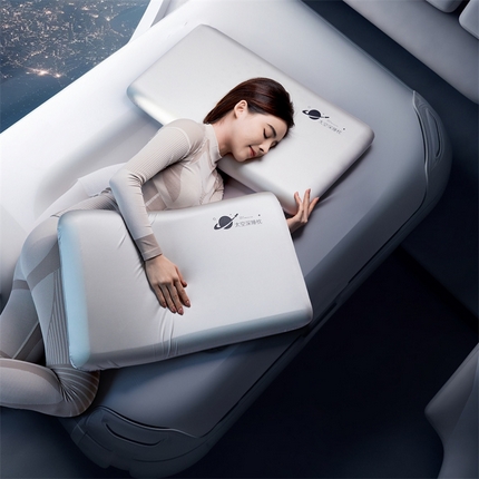 91家纺网 家纺一手货源 找家纺 [91家纺网精选] 太空深睡枕护颈枕记忆枕侧睡护颈椎助睡眠枕