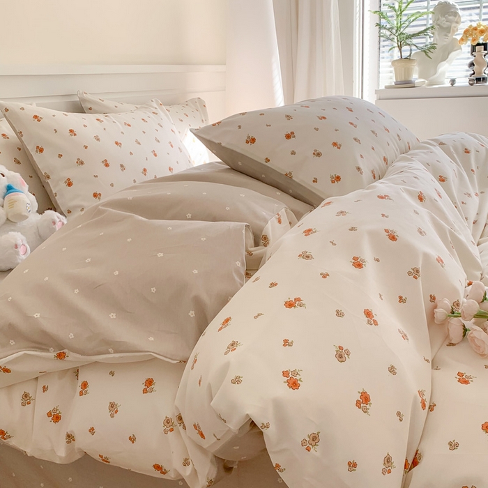 91家纺网 家纺一手货源 找家纺 （总）澳萝拉 2024新款全棉40支13070碎花系列单被套