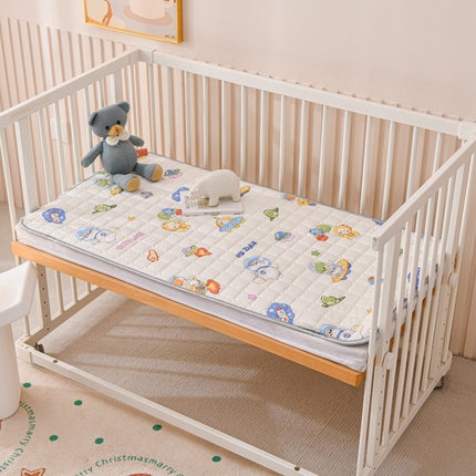 富馨莱 2024新款幼儿园纯棉床垫儿童床护垫 快乐太空舱