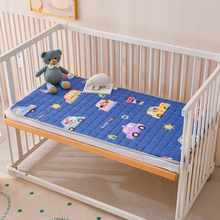 富馨莱 2024新款幼儿园纯棉床垫儿童床护垫 宝宝巴士