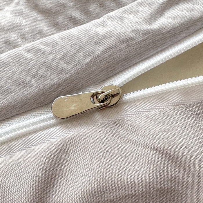 91家纺网 家纺一手货源 找家纺 啊雅家居 2025新款轻奢韩式无边款华夫格四件套 无边款-梦幻灰