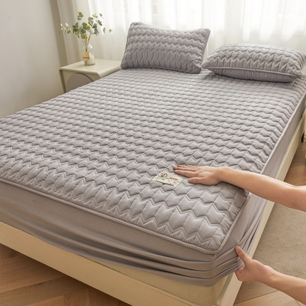 91家纺网 家纺一手货源 找家纺 云尚床笠 热卖大豆纤维原棉床笠直播爆款 星灰