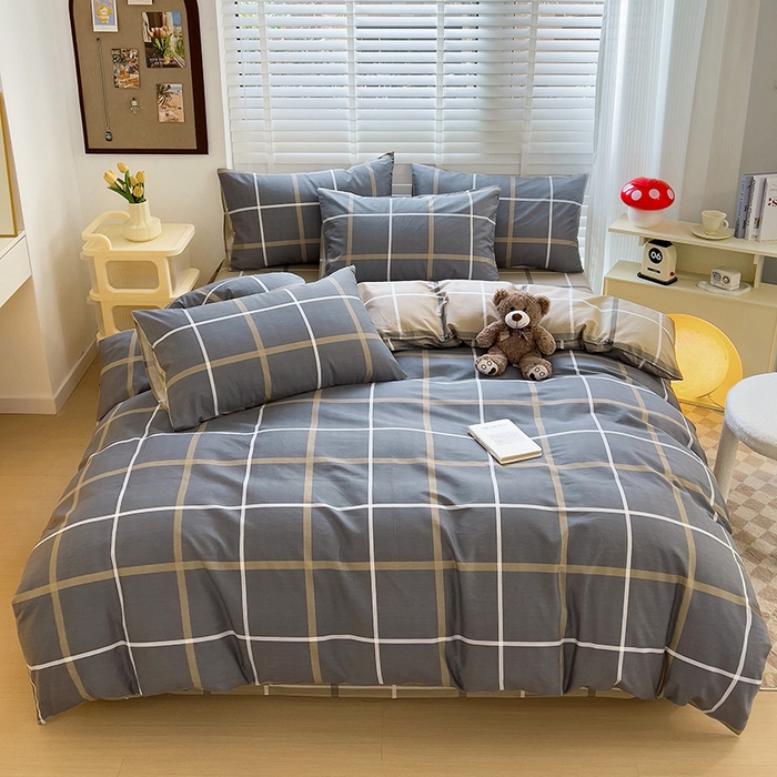 91家纺网 家纺一手货源 找家纺 西引力 2024新款全棉卡通印花单被套 格调人生