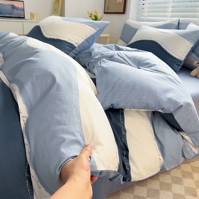 91家纺网 家纺一手货源 找家纺 西引力 2024新款全棉卡通印花单被套 欧尼亚