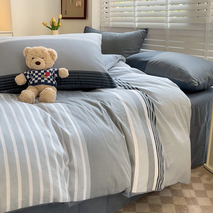 91家纺网 家纺一手货源 找家纺 西引力 2024新款全棉卡通印花单被套 经典回味