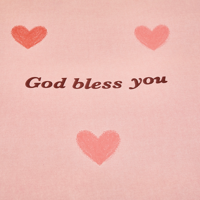 91家纺网 家纺一手货源 找家纺 雲归梦 2023新款全棉AB版加厚四件套 恋心 粉