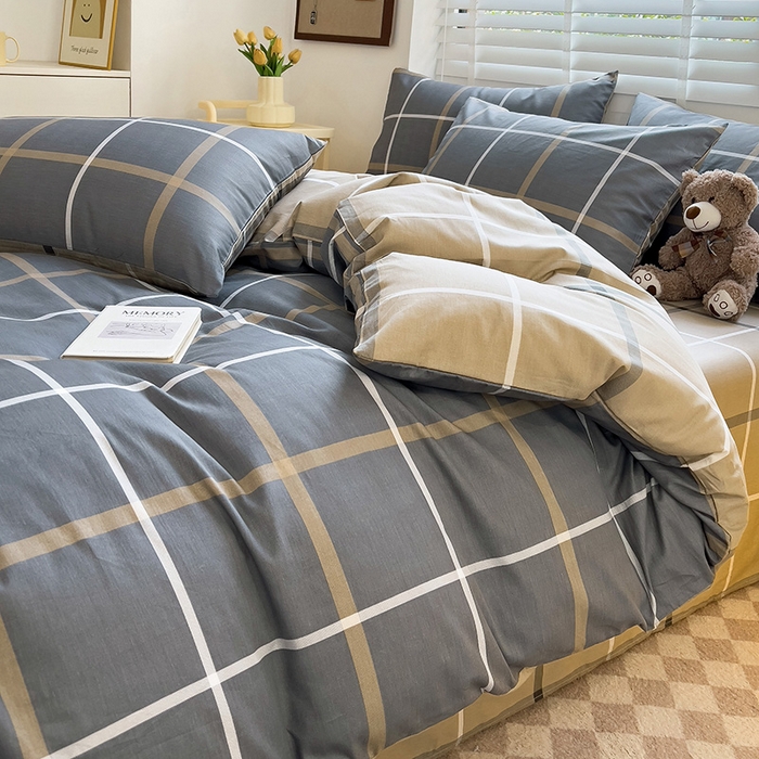 91家纺网 家纺一手货源 找家纺 西引力 2024新款全棉卡通印花单被套 格调人生