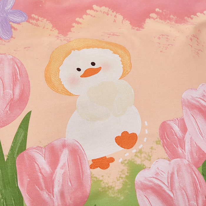 91家纺网 家纺一手货源 找家纺 雲归梦 2023新款全棉AB版加厚四件套 恬梦园 