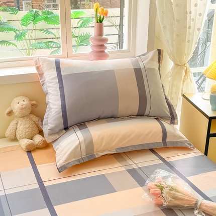 91家纺网 家纺一手货源 找家纺 （总）铭成家纺 2024新款新疆棉喷气印花小清新系列单品枕套