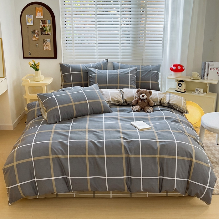 91家纺网 家纺一手货源 找家纺 西引力 2024新款全棉卡通印花单被套 格调人生