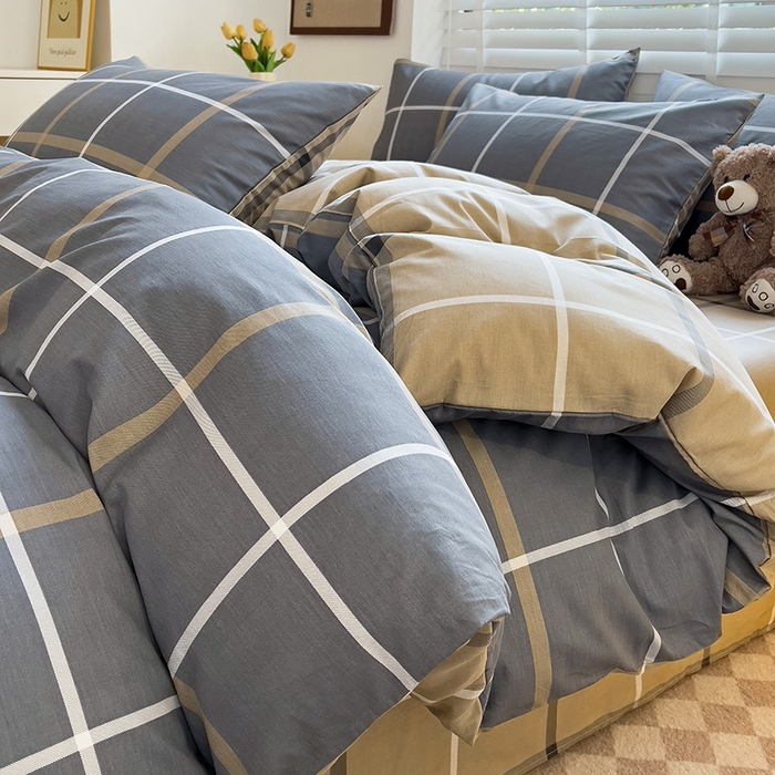 91家纺网 家纺一手货源 找家纺 西引力 2024新款全棉卡通印花单被套 格调人生