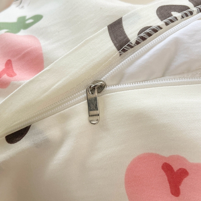 91家纺网 家纺一手货源 找家纺 翎盈家纺 2024新款纯棉13372印花单品被套 雨沫