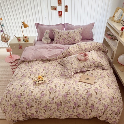 91家纺网 家纺一手货源 找家纺 （总）于果 2024新款全棉13370四件套（2）