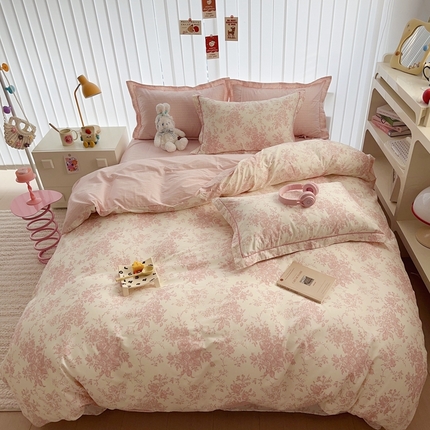 91家纺网 家纺一手货源 找家纺 （总）于果 2024新款全棉13370四件套（2）