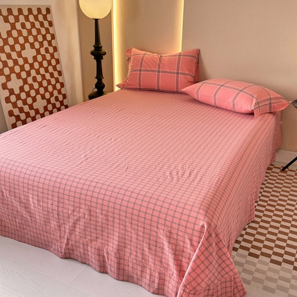 91家纺网 家纺一手货源 找家纺 （总）三沁家居 2024新款全棉水洗棉床单