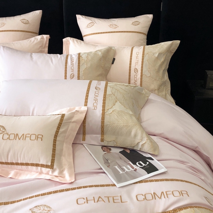 91家纺网 家纺一手货源 找家纺 卡姿家纺 2024新款秋冬优雅刺绣四件-茱丽叶 茱丽叶-微微紫