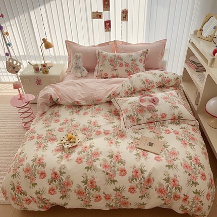 91家纺网 家纺一手货源 找家纺 （总）于果 2024新款全棉13370四件套（2）