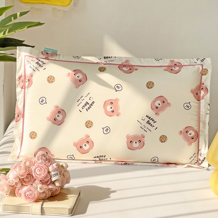 91家纺网 家纺一手货源 找家纺 （总）芯辰 2024新款印花儿童乳胶枕枕头枕芯