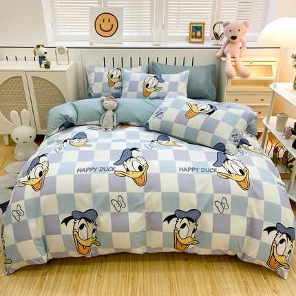 91家纺网 家纺一手货源 找家纺 （总）维娜斯家纺 2024新款卡通迪士尼水洗棉单被套