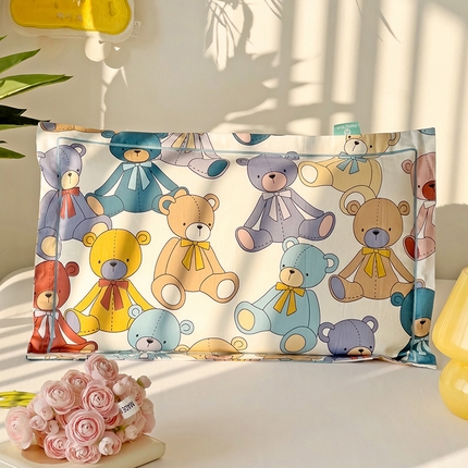 91家纺网 家纺一手货源 找家纺 （总）芯辰 2024新款印花儿童乳胶枕枕头枕芯