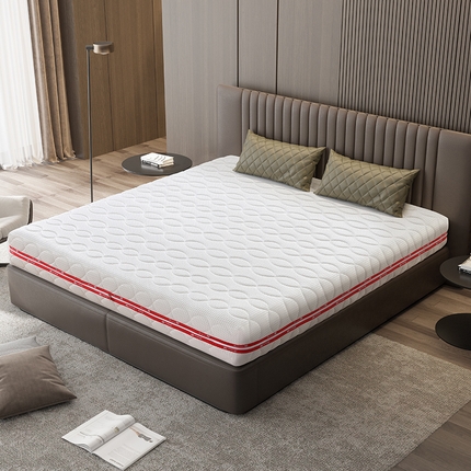 （总）海马风暴床垫 2024新款纯3D床垫-4D白红边款