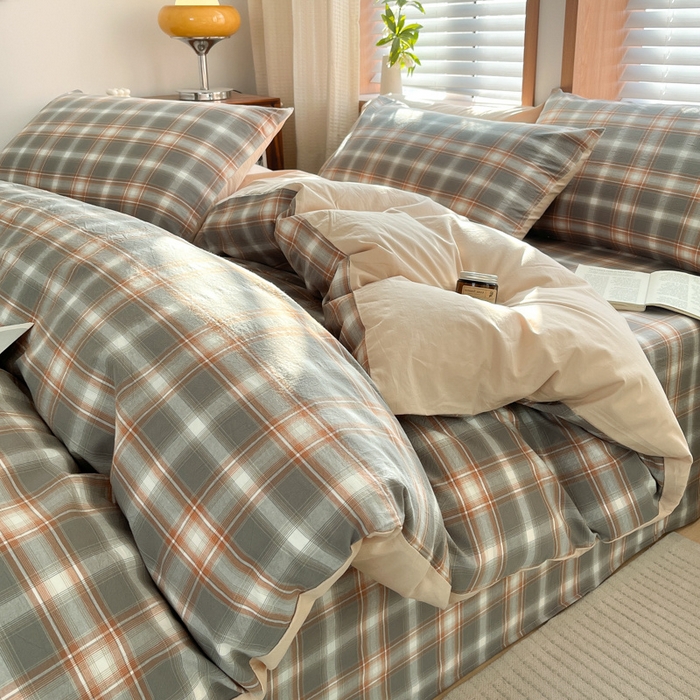 91家纺网 家纺一手货源 找家纺 启程家纺 2026新款全棉A类水洗棉多规格四件套单品-四件套 诺卡