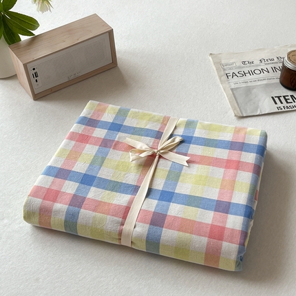 91家纺网 家纺一手货源 找家纺 （总）启程家纺 2026新款全棉A类水洗棉多规格四件套单品-单被套