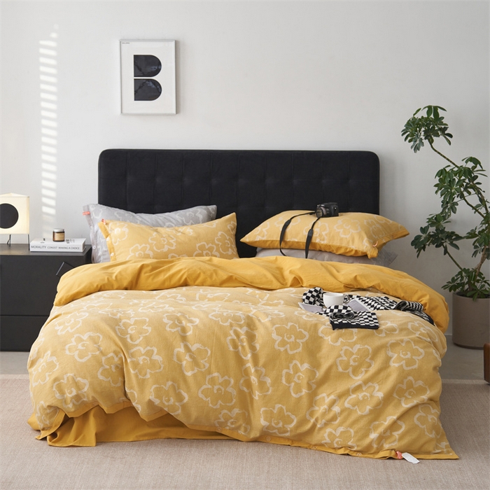 91家纺网 家纺一手货源 找家纺 （总）安莱生活 2024新款双层纱大提花悠然纽扣宽边工艺款