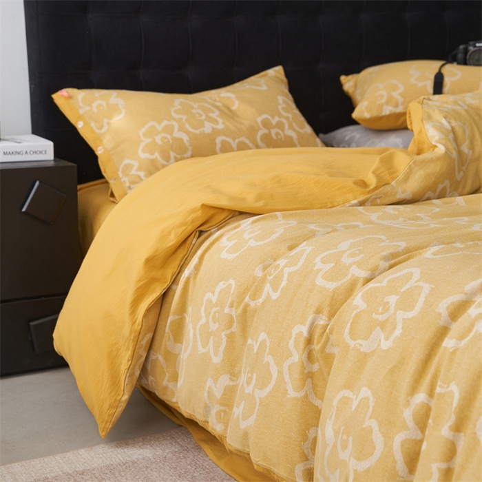 91家纺网 家纺一手货源 找家纺 （总）安莱生活 2024新款双层纱大提花悠然纽扣宽边工艺款