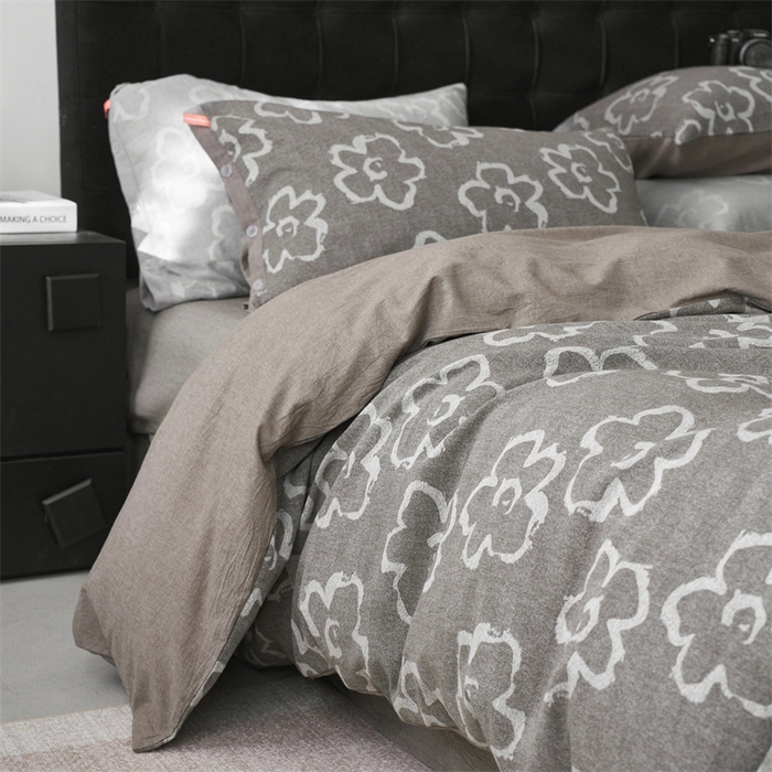 91家纺网 家纺一手货源 找家纺 安莱生活 2024新款双层纱大提花悠然纽扣宽边工艺款 悠然-浅灰