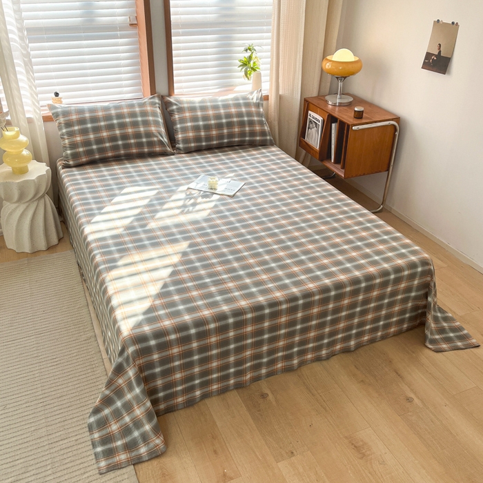 91家纺网 家纺一手货源 找家纺 （总）启程家纺 2026新款全棉A类水洗棉多规格四件套单品-单床单