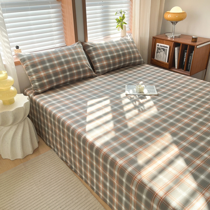 91家纺网 家纺一手货源 找家纺 （总）启程家纺 2026新款全棉A类水洗棉多规格四件套单品-单床单