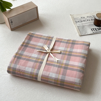 启程家纺 2026新款全棉A类水洗棉多规格四件套单品-单被套 莫妮玉