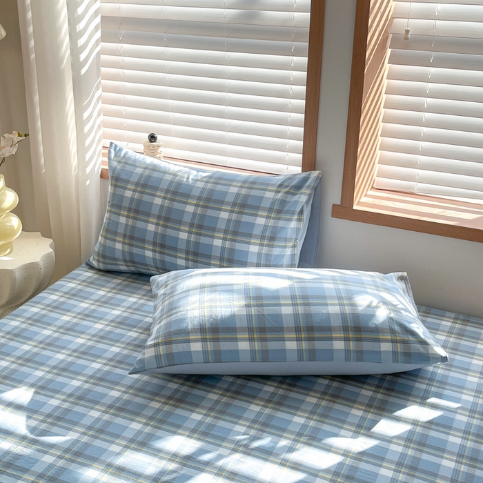 91家纺网 家纺一手货源 找家纺 （总）启程家纺 2026新款全棉A类水洗棉多规格四件套单品-单枕套