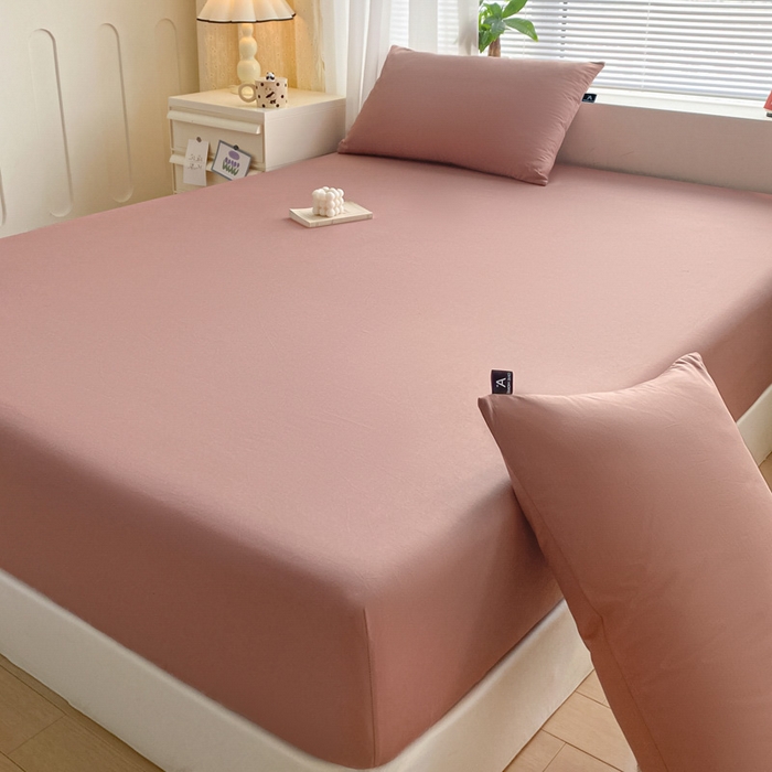 91家纺网 家纺一手货源 找家纺 涵宸家纺 2024新款40支全棉米兰系列-单枕套 枕套-豆其