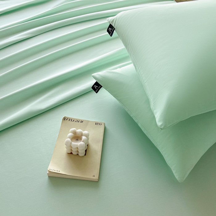 91家纺网 家纺一手货源 找家纺 涵宸家纺 2024新款40支全棉米兰系列-单床单 床单-小森林